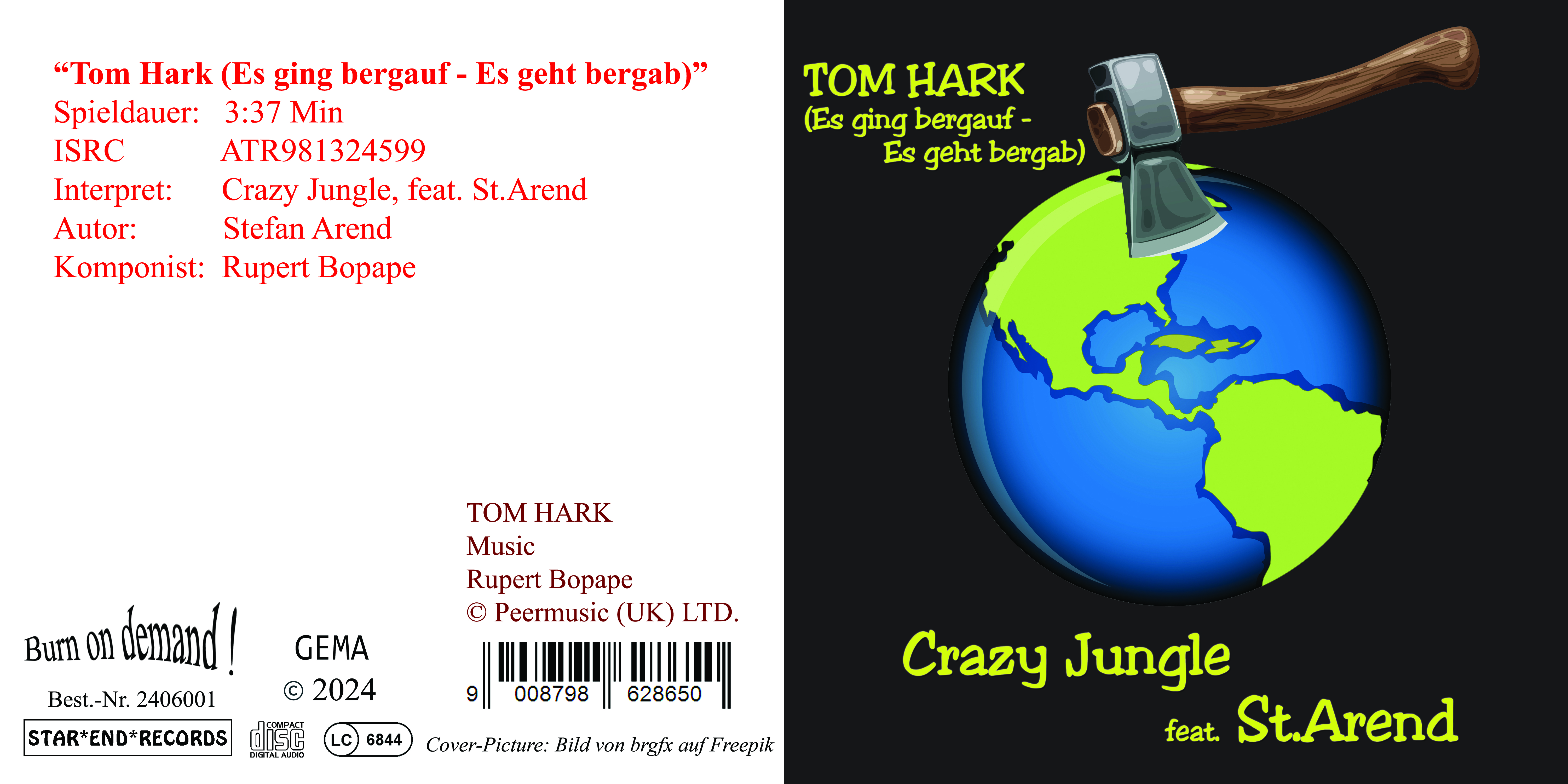 Booklet-Tom Hark